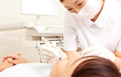 クリーニングの様子